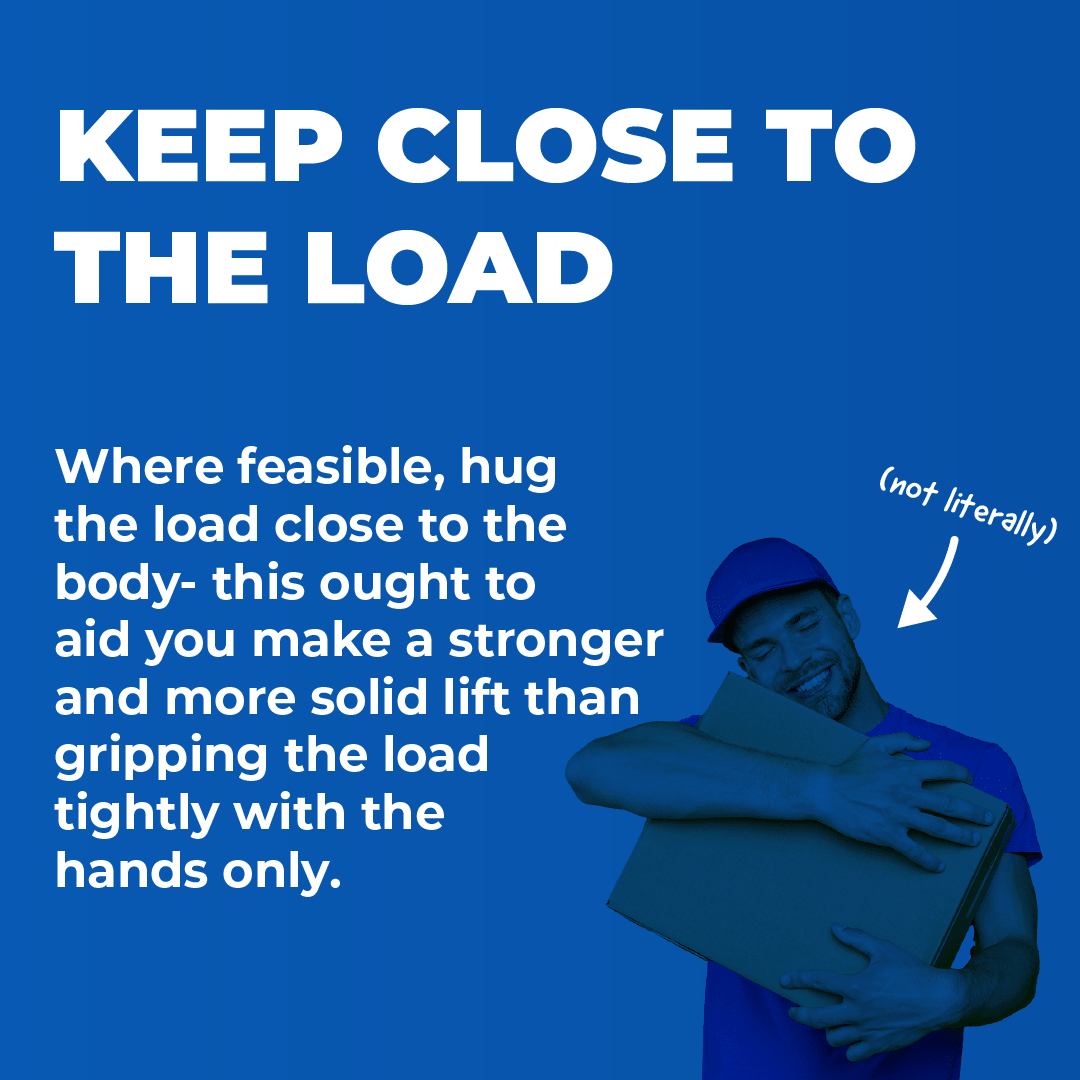 Good manual handling techniques 7 easy steps
